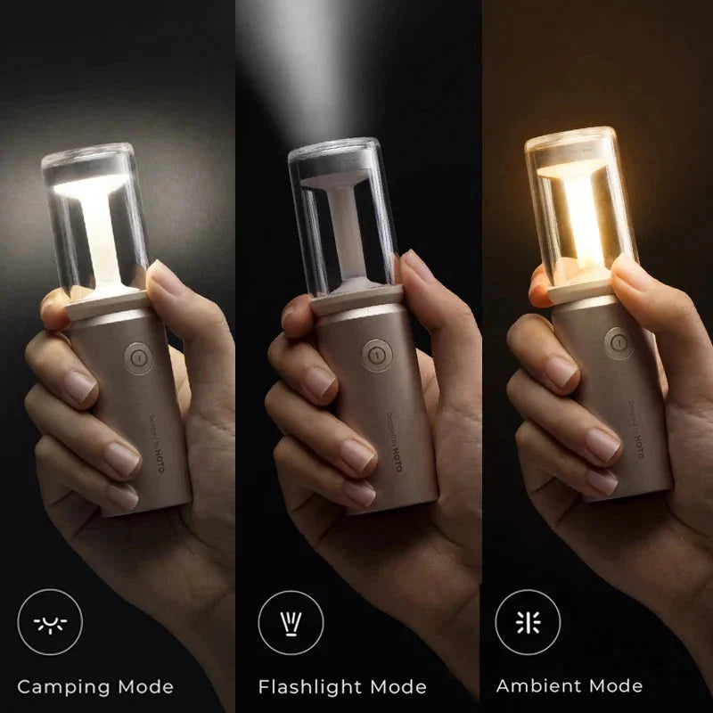 HOTO Aqua-shield Rechargeable Camp Torch